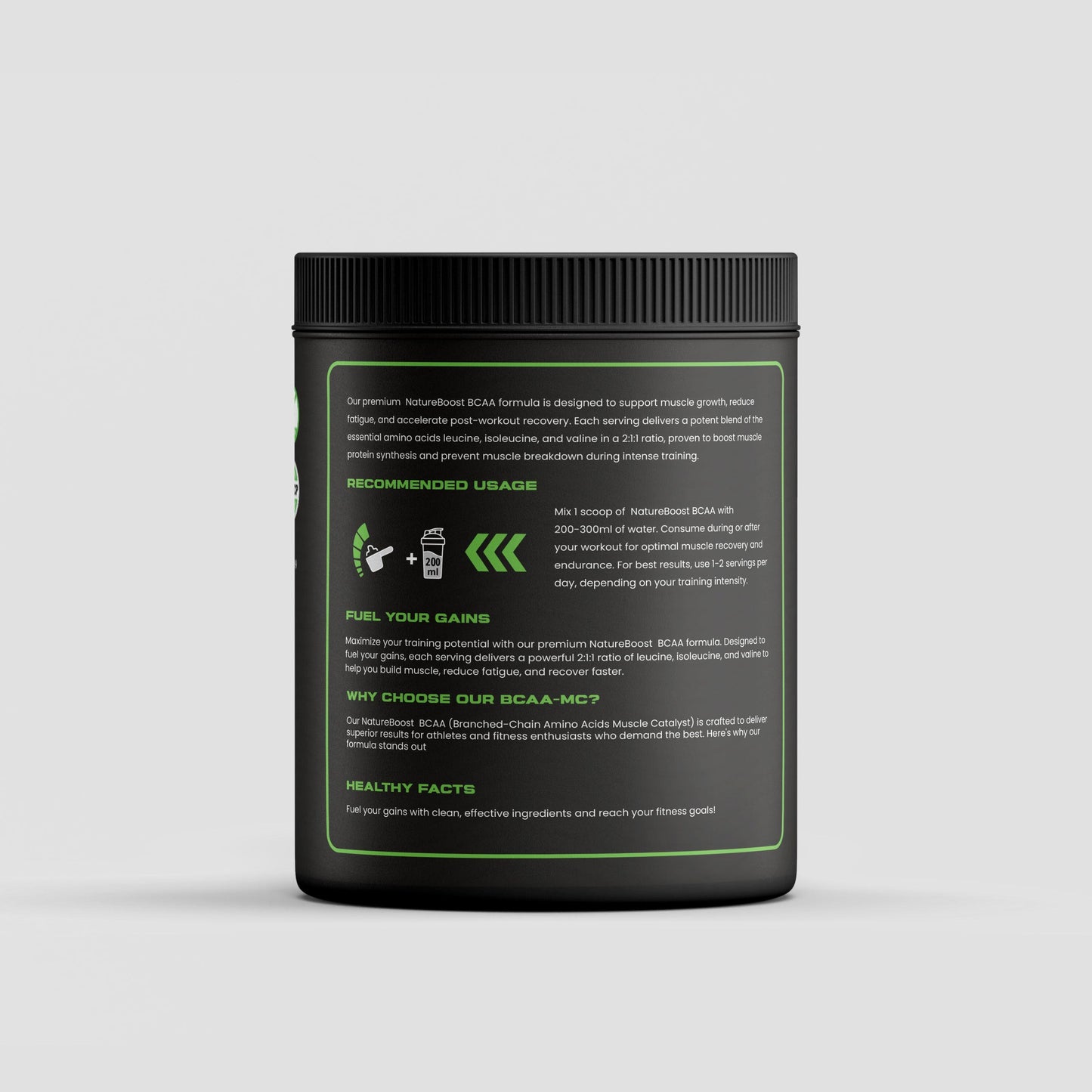 Nature's Pure BCAA+EAA Powder