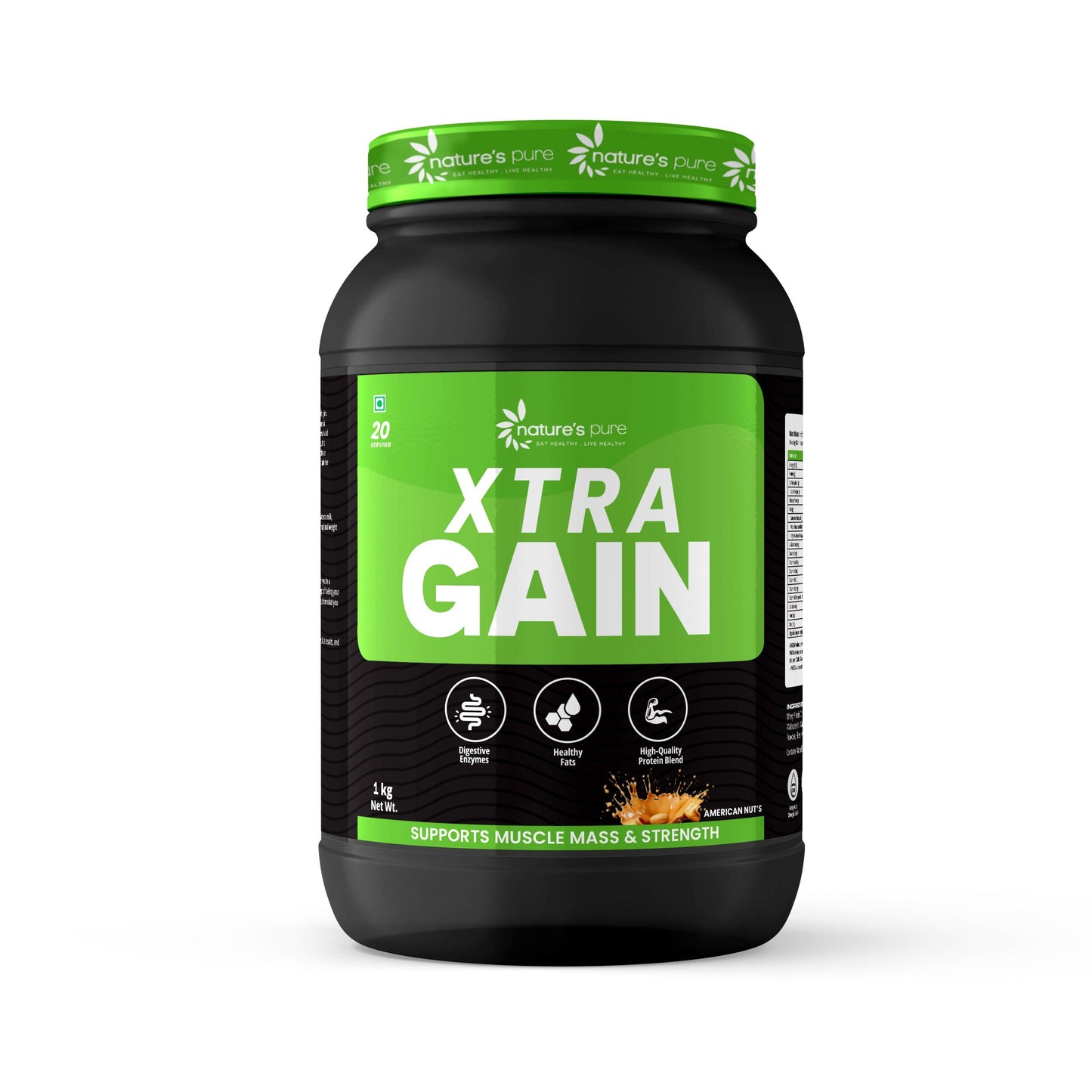 Nature's Pure Xtra Gain – Natural and effective gainer formula
