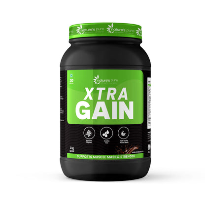 Nature's Pure Xtra Gain – Natural and effective gainer formula